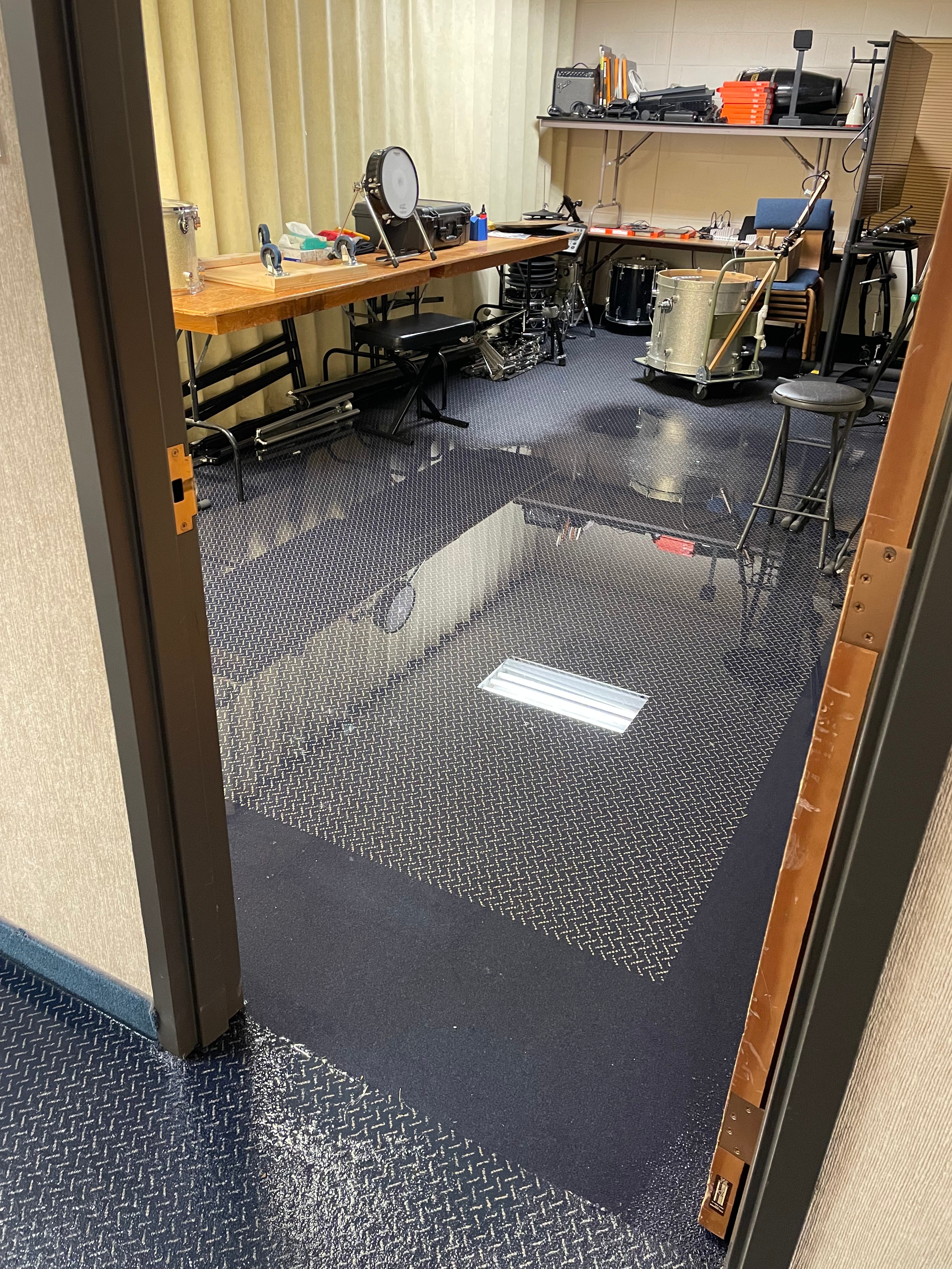 Commercial water damage restoration